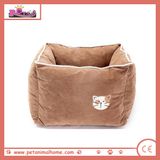 Cute Cartoon Pet Bed in 5 Colors (Brown)