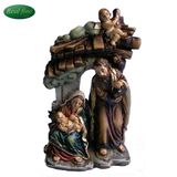 Wholesale Resin Sainte Holy Family Figurine Religious Decoration