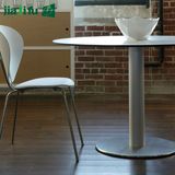 Jialifu Fast Food Laminate Sheet High Gloss Extendable Dining Table