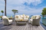 Outdoor Classic HDPE Rattan Sofa Sets Wf050032