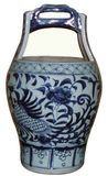 Chinese Blue and White Porcelain Bucket Lw028