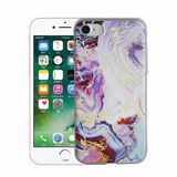 Customized Free Sample Frosted TPU Phone Case Painted Embossed Mobile Shell for iPhone 8