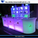Modern Elegant Acrylic Solid Surface Wine Bar Counter (TW-110)