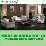 Classic Luxury Chesterfield Hotel Leather Vintage French Sofa