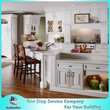 2017 New Design China Morden Modular Soild Wood Kitchen Cabinet