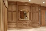 Solid Wood Wardrobe, Bedroom Furniture #Yb-10
