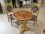 European Style Table and Chair/Luxury Middle East Style Restaurant Furniture/Hotel Furniture/Dining Room Furniture (GLPLD-037)
