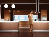 2017 New Style Modern High Gloss Lacquer Kitchen Cabinets (zz-066)