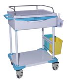 with One Drawer ABS Material Hospital Trolley