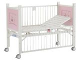 Hospital Epoxy Coated Semi-Fowler New Born Baby Bed