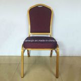 Stackable Banquet Chair with Back Design for Hotel Reception
