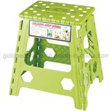 Outdoor Garden House Plastic Folding Step Stool (GNC-390)