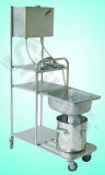 Stainless Steel Hair Washing Cart Hospital Cart Medical Slv-E4018