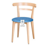 Light Color Solid Wood Cafe Chair