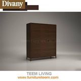Open Doors Melamine Bedroom Furniture Wardrobe