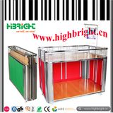 Stainless Steel Supermarket Folding Promotion Display Table