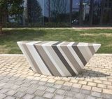 Acrylic Solid Surface Corian Outdoor Bench Corian Garden Chair