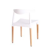 White Plastic Dining Chair Furniture