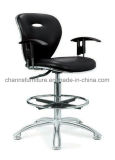 Modern Furniture Leather Black Meeting Chair