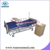 Manual Hospital Bed with Overbed Table