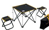 Folding Table, Outdoor Table, Camping Table, Beach Table and Stool.