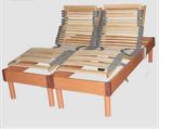 Cherry Red Home Electric Adjustable Bed