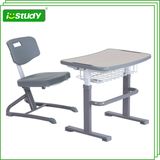 I Study Ergonomic School Library Furniture School Desk