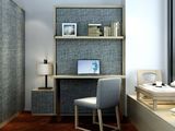 Morden Vertical Tilting Single Wall Bed with Table and Shelf