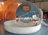 Inflatable Snow Globe for Holiday Decoration