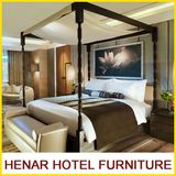 Palace Four Poster Bed Canopy / Jw Marriott Hotel Bedroom Furniture