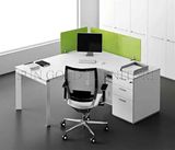 Popular Single Workstation Style Office Desk with Acrylic Partition (SZ-WS674)