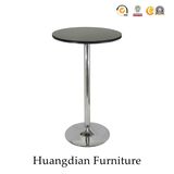 Club Furniture Stainless Steel Base Round Bar Table (HD716)