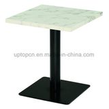 Simple Design Square Restaurant Table with Stone Top (SP-RT588)