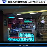 Tw Home Bar Furniture LED Wine Mini Bar Counter