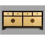 Chinese Reproduction Wooden Black Cabinet Lwc487