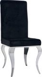 Modern Dining Room Elegant Velet Stainless Steel Wedding Hotel Dining Chair
