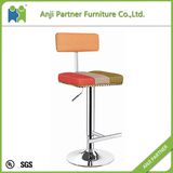 French Style Pub Use with Different Color Patchwork Bar Chair Stool (Ewiniar)