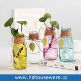 Multicolor Mini Glass Vase for Tabletop Decoration