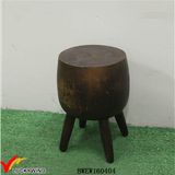 Unique Antique Wood Stump Stool Furniture