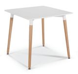Square MDF Top Dining Table