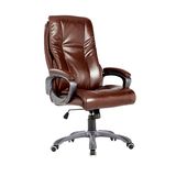 European Swivel Executive Chair Classic Upholstered Leather Office Furniture (Fs-8712)