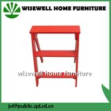 2 Step Pine Wood Folding Ladder Chair