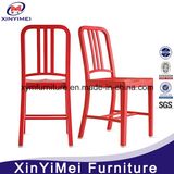 Modern Metal Stacking Navy Chair
