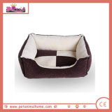 Winter Warm Pet Bed in White
