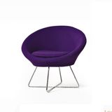 Leisure Office Furniture Round Shape Fabric Chair