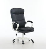 Modern Design Antique Appearance Office Chair with White Armrest and Base