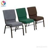 Cheap and Strong Stackable Metal Church Chair with Kneeler