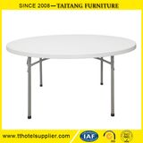 Plastic Round Outdoor Table for Wedding&Event with Different Size Steel Frame