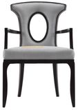 (CL-1104) Antique Hotel Restaurant Dining Furniture Wooden Dining Chair with Arm