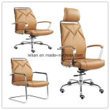 Office PU Leathe Swivel Manager Chair with Arm (LL-OF002)